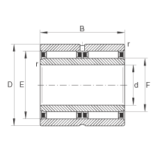 INA  NAO25X42X32-ZW-ASR1, ޵,˫