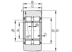 INA ֧͹ NNTR60X150X75-2ZL, װ,,ഽܷ